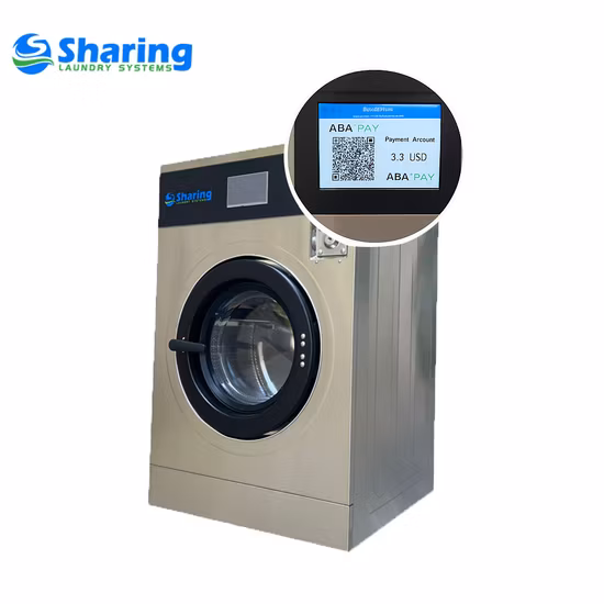 15kg, 20kg Commercial Laundry Machine Coin Operated Washing Machine for Laundromat