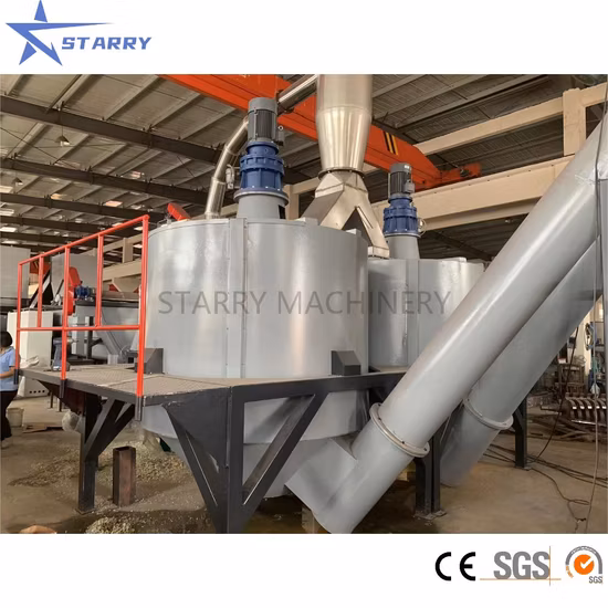 Washing Machine Floating Tank for Plastic Recycling Washing Line