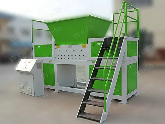2022 Big Discount The Last Year Excellent Technology Double Shaft Plastic Wood Film Tyre Tire Paper Plastic Shredder Machine
